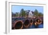 Amsterdam Canals at Dusk-Fraser Hall-Framed Photographic Print