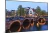 Amsterdam Canals at Dusk-Fraser Hall-Mounted Photographic Print