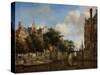 Amsterdam City View-Jan Van Der Heyden-Stretched Canvas