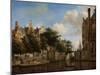 Amsterdam City View-Jan Van Der Heyden-Mounted Art Print