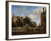 Amsterdam City View-Jan Van Der Heyden-Framed Art Print