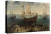 Amsterdam Four-Masted Ship De Hollandse Tuyn-Hendrik Cornelisz Vroom-Stretched Canvas