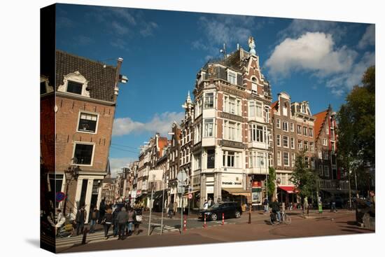 Amsterdam Haarlem District-Erin Berzel-Stretched Canvas