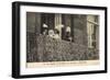 Amsterdam, Königliche Familie Auf Dem Balkon-null-Framed Giclee Print