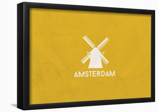 Amsterdam Minimalism-null-Framed Poster