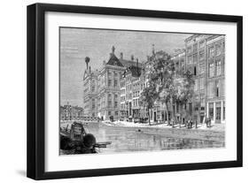 Amsterdam, Netherlands, 19th Century-E Therond-Framed Giclee Print