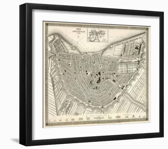 Amsterdam, Netherlands, c.1844-null-Framed Art Print