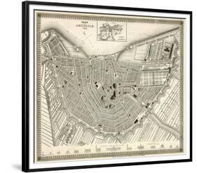 Amsterdam, Netherlands, c.1844-null-Framed Art Print