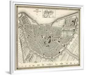 Amsterdam, Netherlands, c.1844-null-Framed Art Print