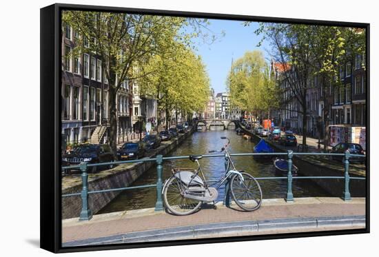 Amsterdam, Netherlands, Europe-Amanda Hall-Framed Stretched Canvas