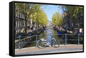 Amsterdam, Netherlands, Europe-Amanda Hall-Framed Stretched Canvas