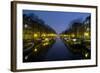 Amsterdam, New Prinsengracht, Houseboats-Torsten Elger-Framed Photographic Print