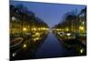 Amsterdam, New Prinsengracht, Houseboats-Torsten Elger-Mounted Photographic Print