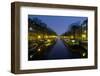 Amsterdam, New Prinsengracht, Houseboats-Torsten Elger-Framed Photographic Print