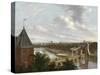 Amsterdam Outer Canal-Johannes Jelgerhuis-Stretched Canvas