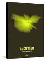 Amsterdam Radiant Map 5-NaxArt-Stretched Canvas