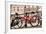 Amsterdam Red Bicycle-Erin Berzel-Framed Photographic Print