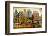 Amsterdam - Retro Styled Picture-Maugli-l-Framed Photographic Print