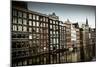 Amsterdam's Dancing Houses-Erin Berzel-Mounted Premium Photographic Print