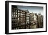 Amsterdam's Dancing Houses-Erin Berzel-Framed Photographic Print