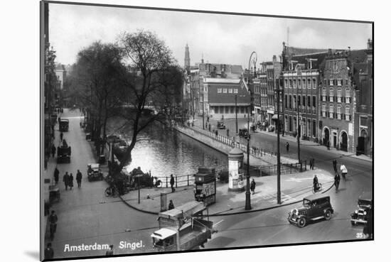 Amsterdam, Singel, 1937-S Finsy-Mounted Giclee Print