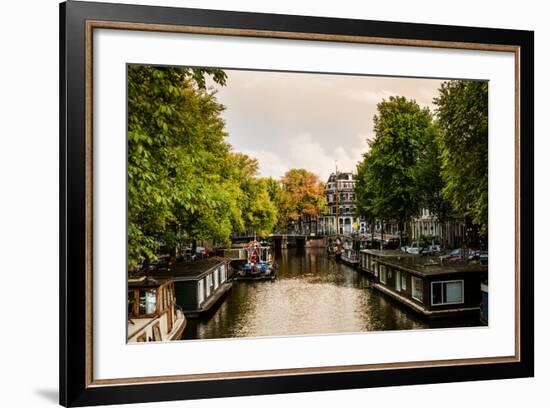 Amsterdam Singel Canal IV-Erin Berzel-Framed Photographic Print