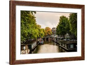 Amsterdam Singel Canal IV-Erin Berzel-Framed Photographic Print