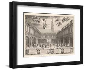 Amsterdam Stock Exchange, 1609-Dutch School-Framed Giclee Print