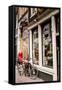 Amsterdam Storefront-Erin Berzel-Framed Stretched Canvas