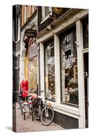 Amsterdam Storefront-Erin Berzel-Stretched Canvas