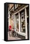 Amsterdam Storefront-Erin Berzel-Framed Stretched Canvas