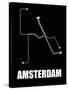 Amsterdam Subway Map III-null-Stretched Canvas