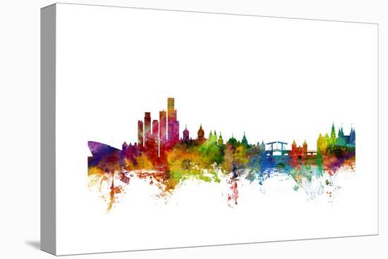 Amsterdam The Netherlands Skyline-Michael Tompsett-Stretched Canvas