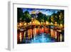 Amsterdam The Release Of Happines-Leonid Afremov-Framed Premium Giclee Print