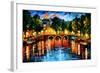 Amsterdam The Release Of Happines-Leonid Afremov-Framed Art Print