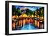 Amsterdam The Release Of Happines-Leonid Afremov-Framed Art Print