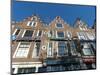Amsterdam townhouses with beer ads-Jan Halaska-Mounted Photographic Print
