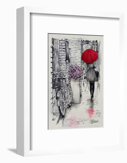 Amsterdam Walk-Loui Jover-Framed Art Print