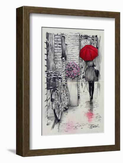 Amsterdam Walk-Loui Jover-Framed Giclee Print