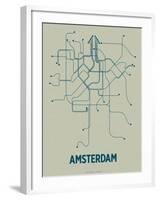 Amsterdam-LinePosters-Framed Serigraph