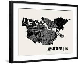 Amsterdam-Mr City Printing-Framed Art Print