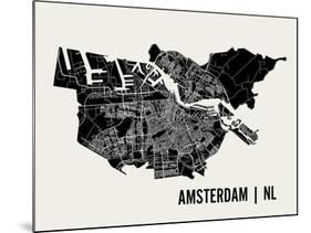 Amsterdam-Mr City Printing-Mounted Art Print