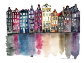 Amsterdam-Claudia Liebenberg-Framed Art Print