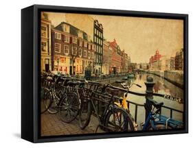 Amsterdam-A_nella-Framed Stretched Canvas