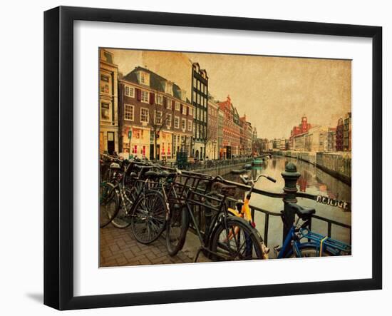 Amsterdam-A_nella-Framed Art Print