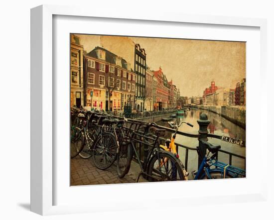 Amsterdam-A_nella-Framed Art Print