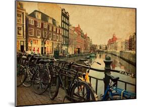 Amsterdam-A_nella-Mounted Art Print