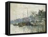 Amsterdam-Claude Monet-Framed Stretched Canvas