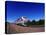 Amtrak Train at Marias Pass, Montana, USA-Chuck Haney-Stretched Canvas