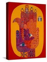 Amulets, 1992-Laila Shawa-Stretched Canvas